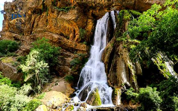 آبشار آب سفید، یکی دیگر از زیباترین آبشارهای ایران